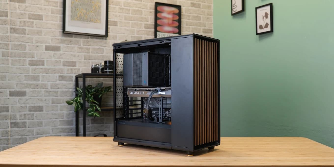 Assemblaggio di una workstation professionale in sede a Treviso
