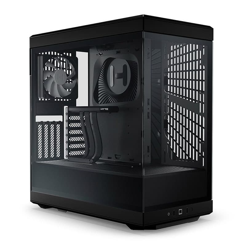 Hyte Y40 Midi Tower, Tempered Glass - schwarz